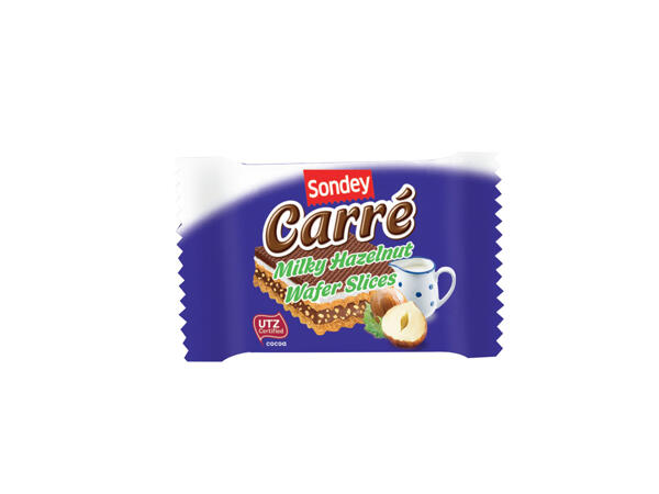 Milky Hazelnut Wafer Slices XXL