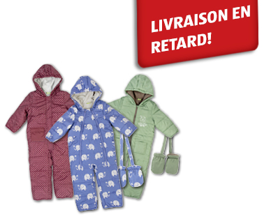 Combinaison d'hiver pour bébés/tout-petits IMPIDIMPI