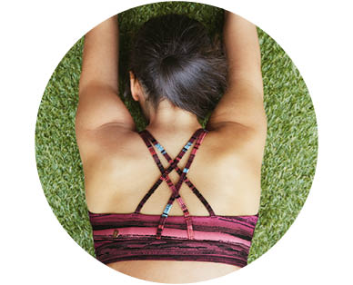 Ladies Fitness Crop or Bra