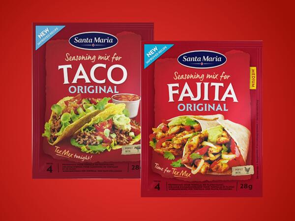 Taco Kräutermischung oder Fajita Gewürzmischung