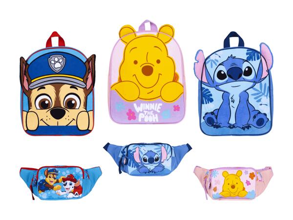 Sac à dos en peluche/pochette banane