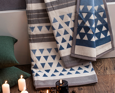 Coperta in cotone/acrilico MY LIVING STYLE