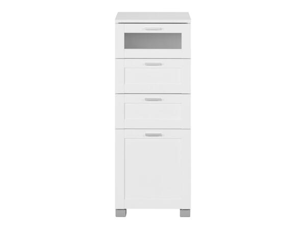 Bathroom cabinet with 4 drawers