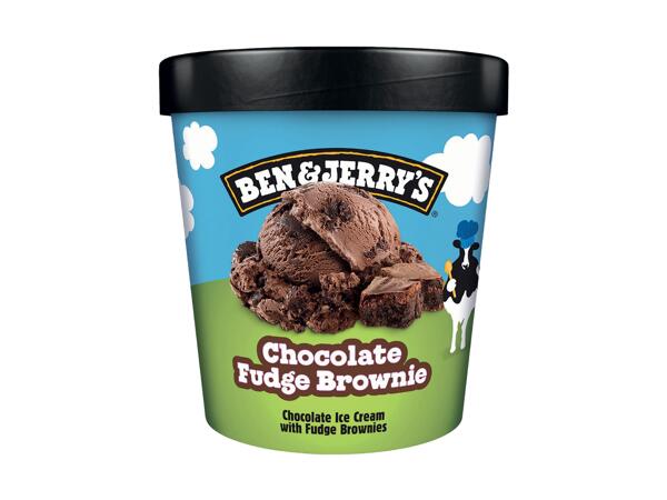 Chocolate fudge brownie ice cream
