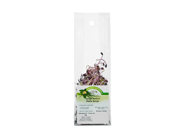 Pousses de radis sango bio