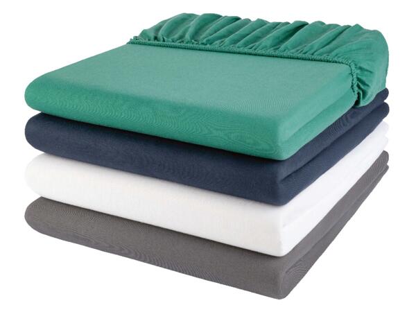 Jersey Fitted Sheet Double Size