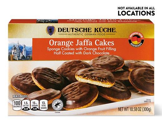 Deutsche Küche Jaffa Cakes Orange or Strawberry - Aldi - US - Specials ...