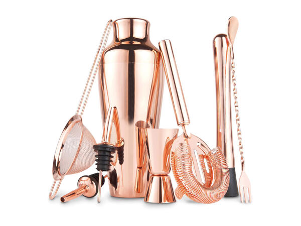VonShef Copper Cocktail Set