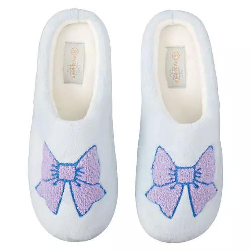 Ladies Novelty Slippers - Bow, 10