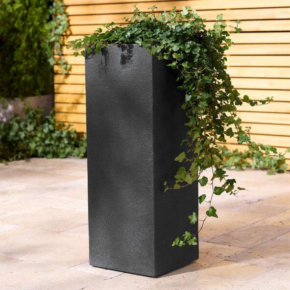BELAVI(R) 				Bac à plantes en plastique pour l'intérieur et l'extérieur