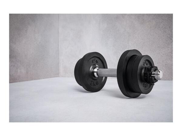 Crivit 10kg Dumbbell Set - 9 Pieces