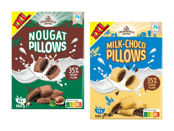 Nougat Pillows, Milk-Choco Pillows XXL