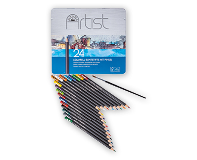 Crayons aquarelle
