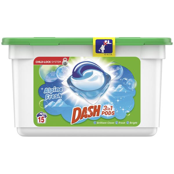 Dash 3-in-1 pods Alpine Fresh