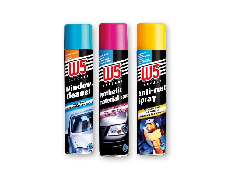 W5(R) Assorted Car Care Cleaner