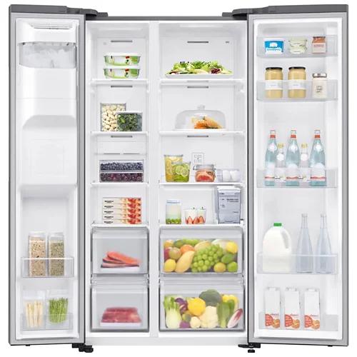 SAMSUNG Food Center RS5000, 635 Liter, WiFi, Edelstahl-Optik, RS64DG5303S9WS