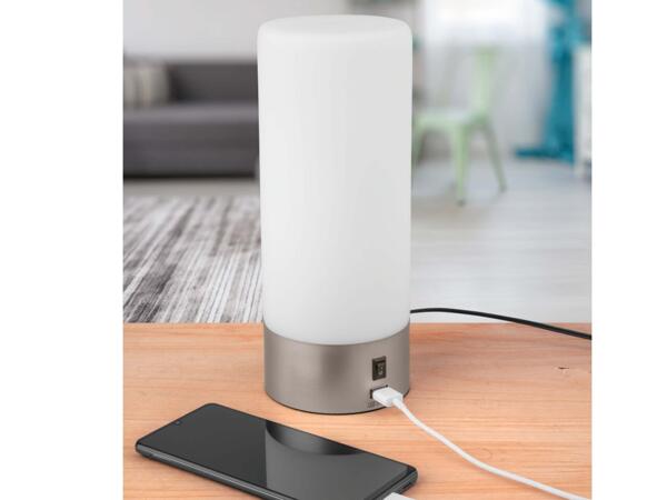 LED Table Lamp with USB