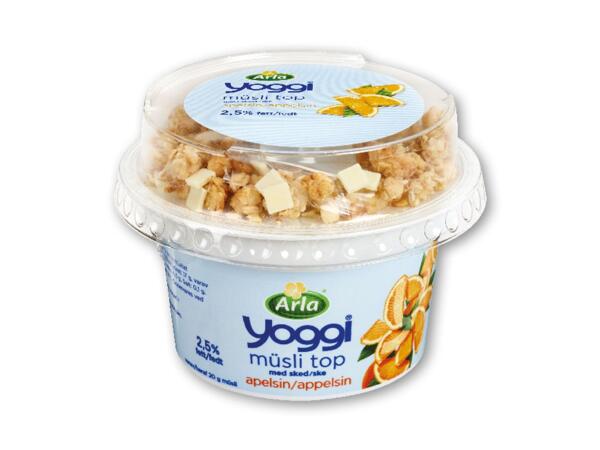 YOGGI Yoghurt med myslitop