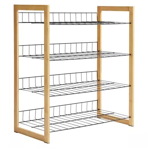 4 Tier Accessory Shelf, Black