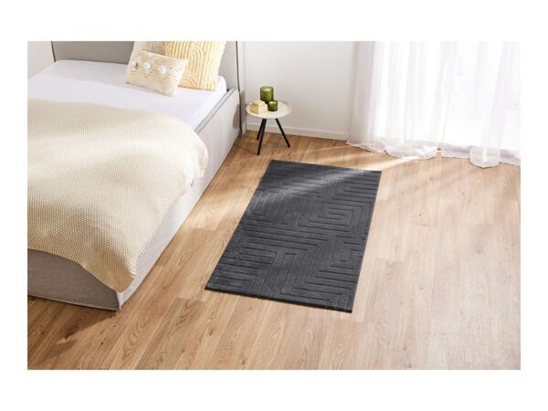Livarno Home Grey Deep Pile Rug