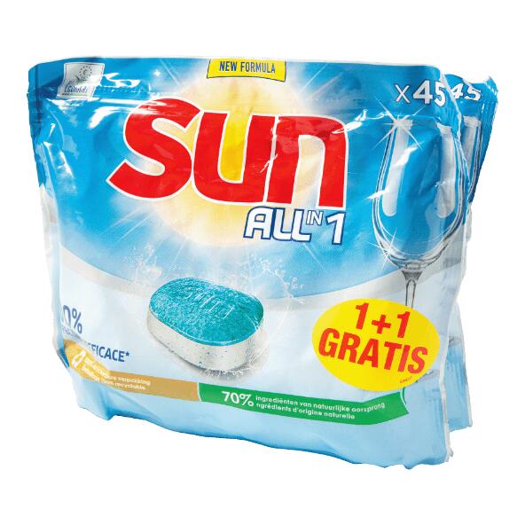 SUN(R) Vaatwastabletten all-in-one, 2-pack