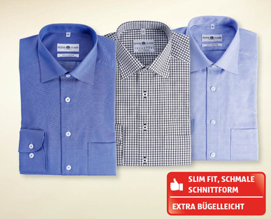 ROYAL CLASS SELECTIONS Herren-Vollzwirnhemd