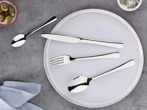 Edelstahl-Besteck-Set, 16-teilig