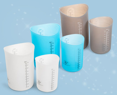 Flexible Messbecher, 2er-Set