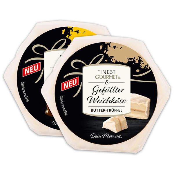Gefüllter Weichkäse