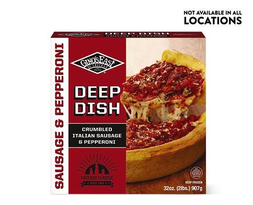 Gino's East 
 Cheese or Combo Deep Dish Pizza