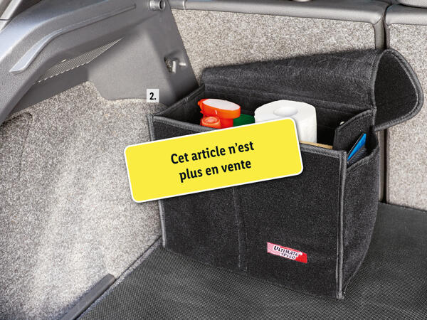 Organiseur de coffre