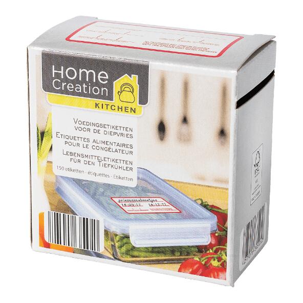 HOME CREATION KITCHEN(R) 				Étiquettes, 150 pcs