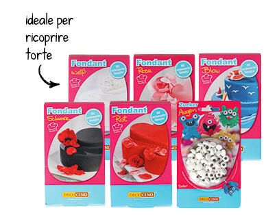 DECOCINO FONDENTE/DECORAZIONI DI ZUCCHERO