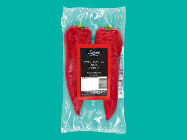 Deluxe Sweet Pointed Red Peppers