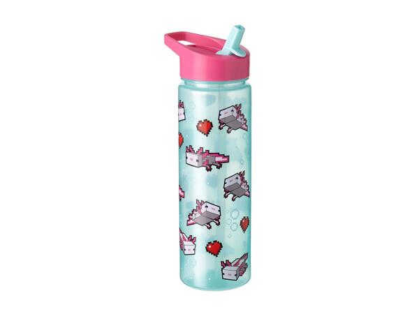 Minecraft Axolotl 600ml Character Water Bottle