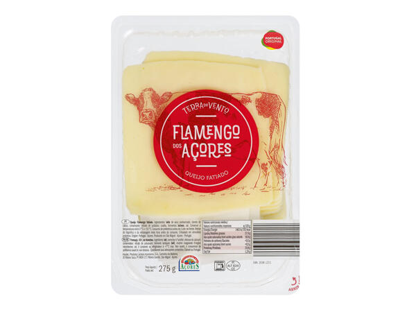 Flamengo-Käse in Scheiben