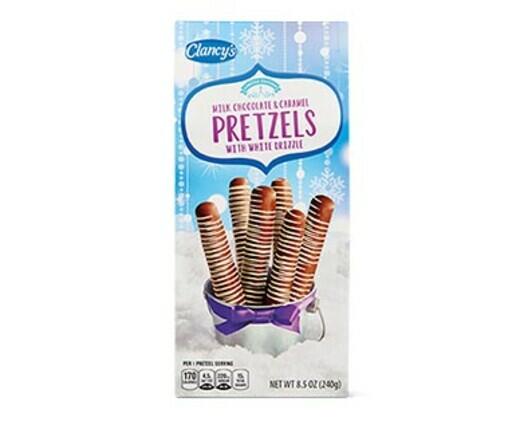 Clancy's 
 Mistletoe Snack Mix or Pretzels Gift Box