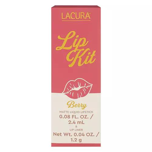 Matte Liquid Lipstick & Lip Liner Kit - Berry