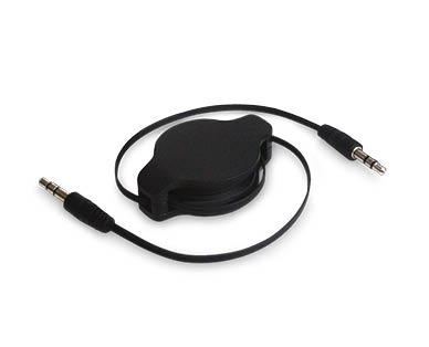 1.2m Retractable AUX Cable
