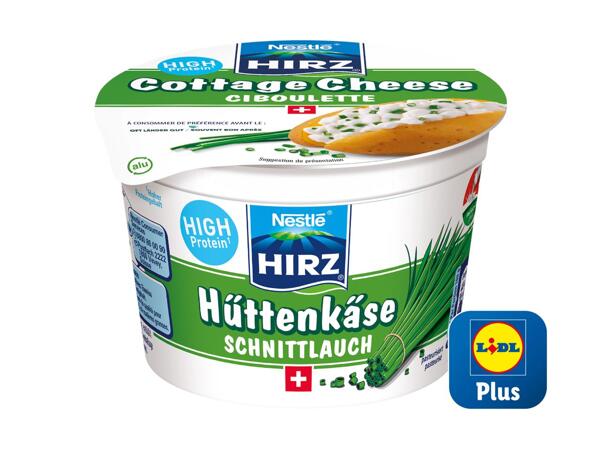 Cottage cheese Hirz Nestlé à la ciboulette