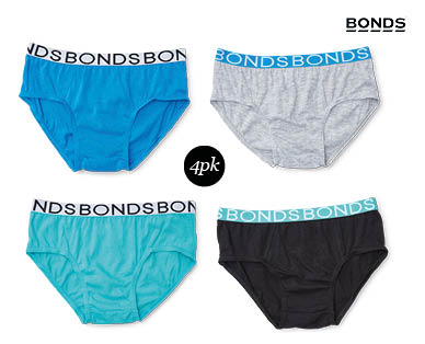 Bonds Kids Underwear 4pk