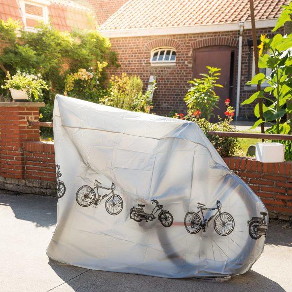 Beschermhoes voor (motor)fiets of scooter