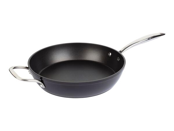 Ernesto 28cm Cast Aluminium Frying Pan - Black
