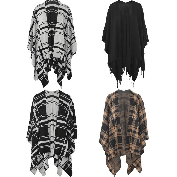 UP2Fashion(R) 				Poncho voor dames