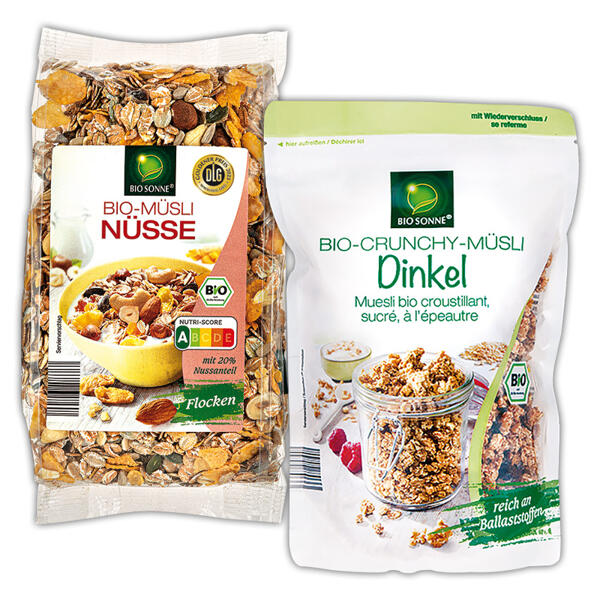 Bio-Müsli / Crunchy Müsli