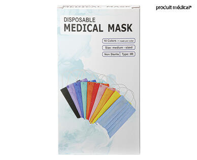 MASQUES COLORÉS MEDIUM
