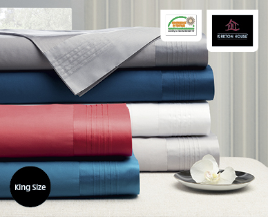 375 Thread Count Egyptian Cotton Fitted Sheet Set – King Size