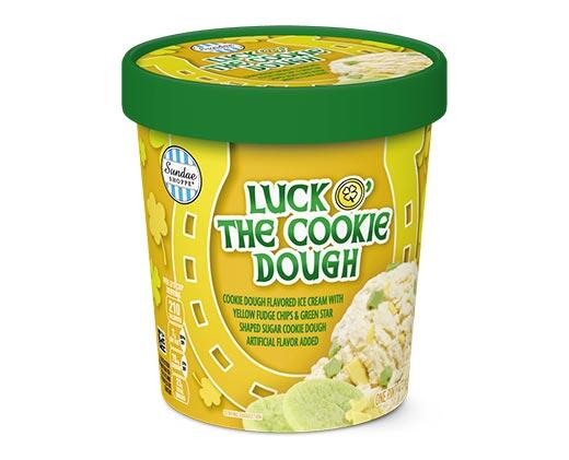 Sundae Shoppe 
 Shamrockin' Swirl or Luck o' the Cookie Dough Ice Cream
