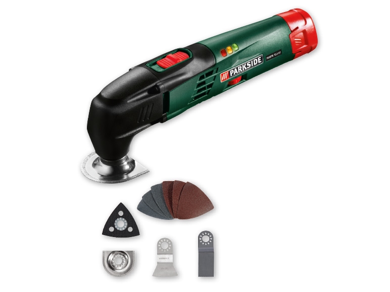 Parkside 10.8V Li-Ion Cordless Multi-Purpose Tool