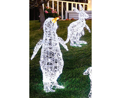 LED Solar Acrylic Character Thin Spun Light